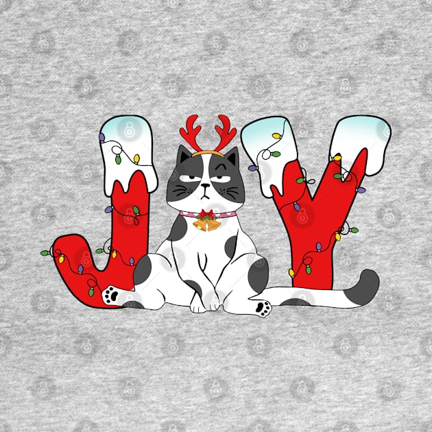 Joy - Angry Christmas Cat by Pop Cult Store